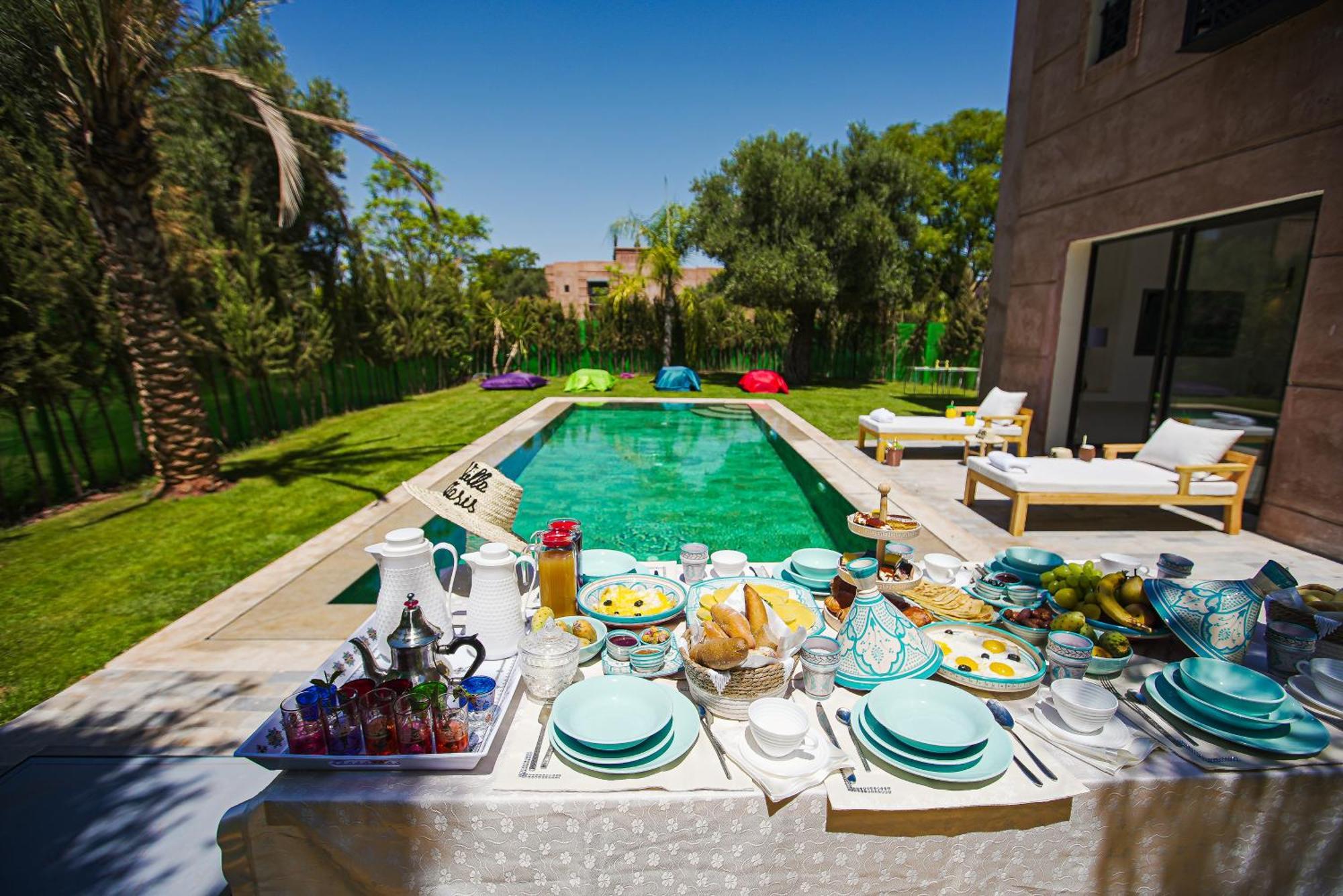 Villa Oasis Private Pool Secure Complex مراكش المظهر الخارجي الصورة
